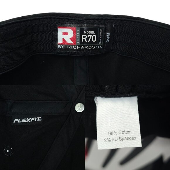 Longhorn Custom Coating Flexfit OSFM Cap Trucker Baseball Embroidered Logo Hat - Picture 8 of 14